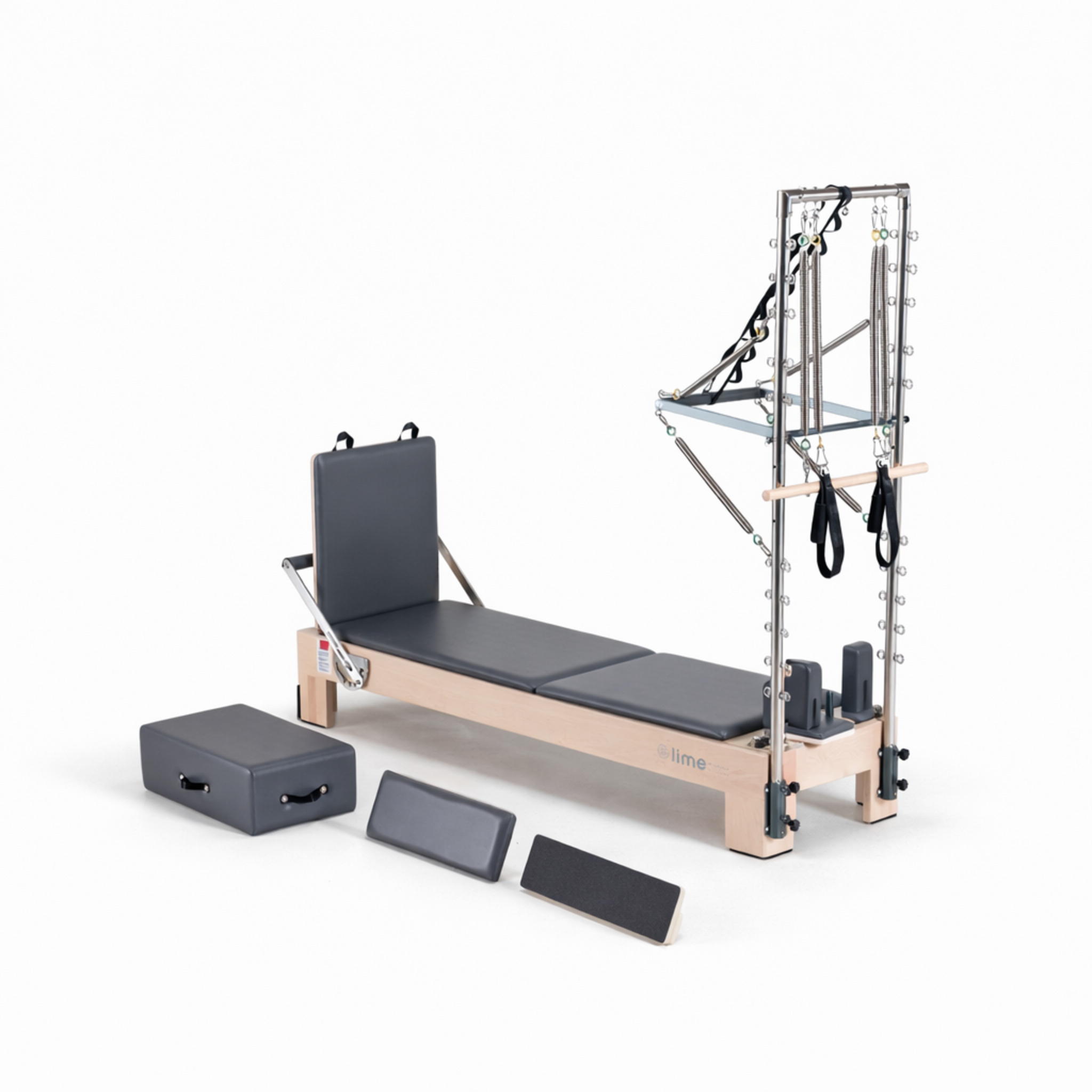 Lime Wood Reformer Half Trapeze